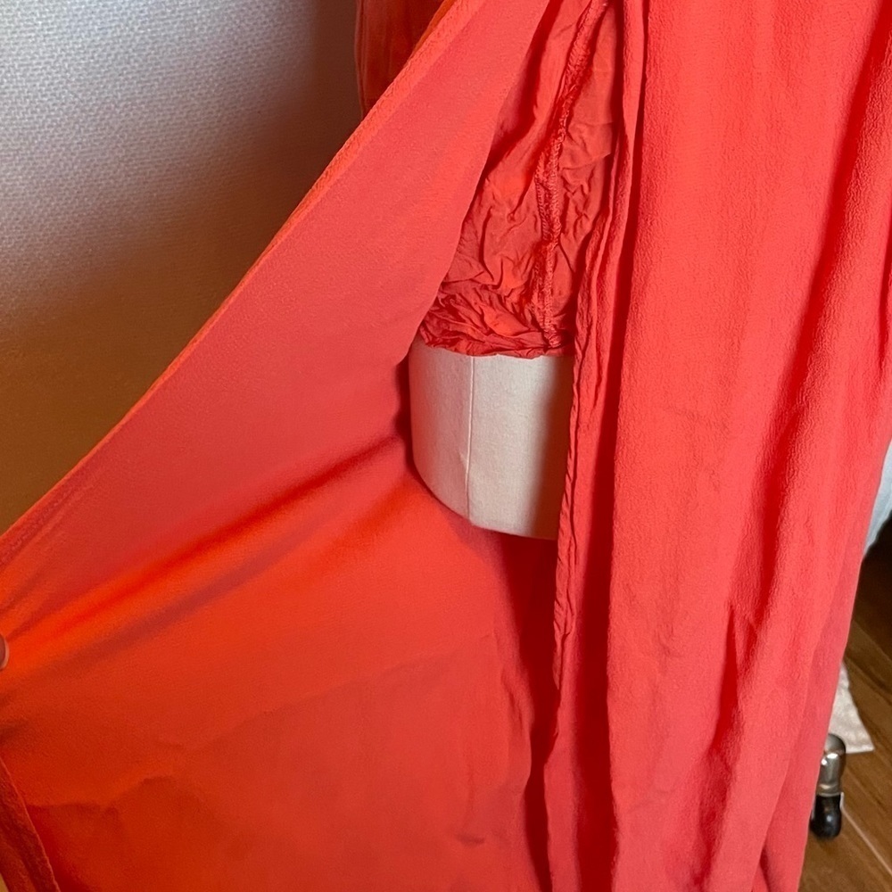 Cupcakes & Cashmere coral jumpsuit - Picture 5 of 11